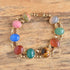 14k gold vintage scarab bracelet